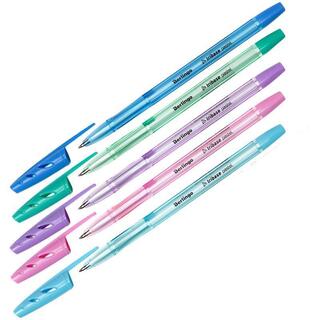 Ручка шариковая "Berlingo.Tribase Pastel" синяя  0,7мм CBp_70942