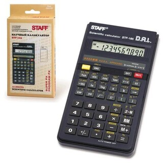Калькулятор STAFF инженерный 10 разряд  STF-165  250122
