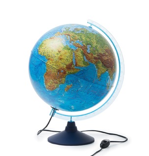 Глобус географический физико-политический с подсветкой 320 мм  Классик Евро Ке013200228