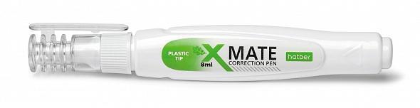 Корректирующая ручка "Hatber.X-Mate" 8мл пластик 8FK_00028
