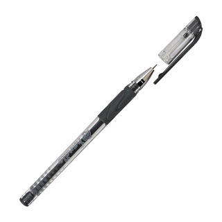Ручка гель "Flexoffice Handle" черная 0,4мм грип FO-GEL016 BLACK