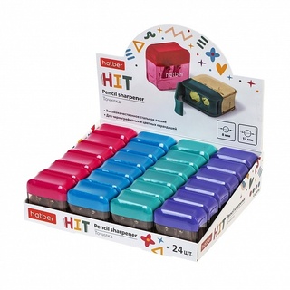 Точилка "HIT" с контейнером BS_079568 Hatber