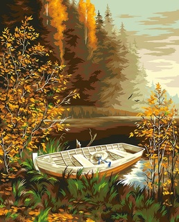 Картина для рисования по номерам "Осенняя тишина" 40*50см ФРЕЯ PNB/PL-144