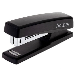Степлер №10 16л "Hatber.Матрикс" с антистеплером черный DS_095985