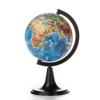 Глобус географический физический 120 мм Классик К011200001