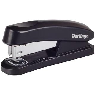 Степлер №24  30л "Berlingo" пластик черный Н3100