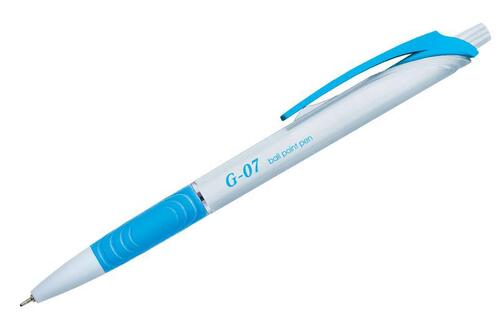 Ручка шариковая "Berlingo.G-07" синяя автомат 0,7мм CBm_70392
