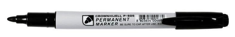 Маркер "Crown Multi Marker Slim" черный пулевидный Р-505 2мм