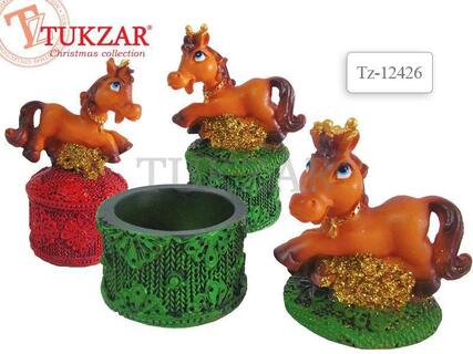 Шкатулка "Лошадка" TZ12426 5*5*10см