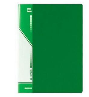 Папка  10 файлов "inФормат" 15мм 500мкм NP0142-10G зеленая