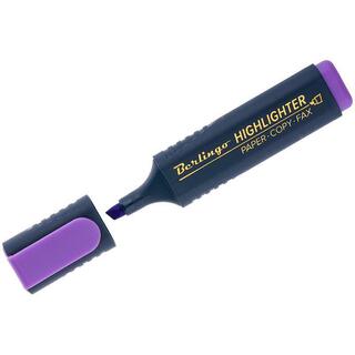 Текстовыделитель "Berlingo" фиолетовый 1-5мм Т7014