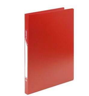 Папка с пруж\скоросшивателем "inФормат" 20мм 500мкм NC4055R красная