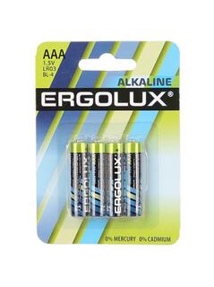 Батарейка Ergolux LR 03 (BL4)