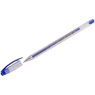 Ручка гель Crown "Hi-Jell" синяя HJR-500B 0,5мм