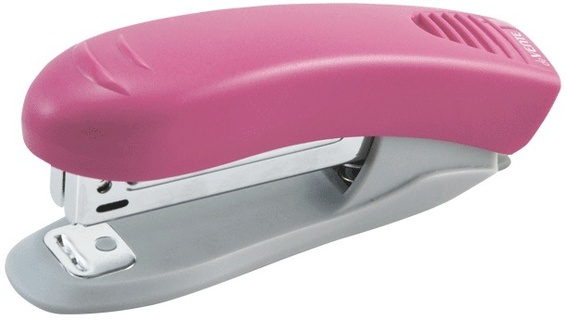 Степлер №10 10л "deVente.Неон" пластик розовый 4142345
