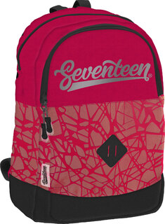 Рюкзак "Seventeen.Reflect.Розовый" 43*29*12см 2отд светоотр вставки SVHB-RTK-7171(0225)