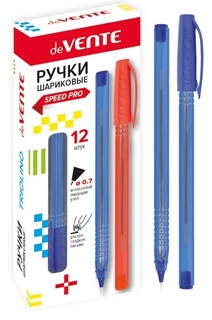 Ручка шариковая "deVente.Tirolino Translucent" на масляной основе синяя 0,7мм 5073834