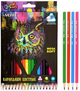Карандаши 18 цв "deVente.Triolino Ultra 4М"4М трехгранные 5023915