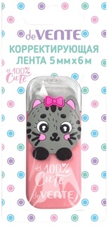 Корректирующая лента "deVente.100% Cute.Cat" 6м*5мм 4062001/4062324