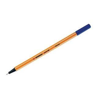 Ручка капиллярная "Stabilo Point 88" 0,4мм синяя 88/41 029025