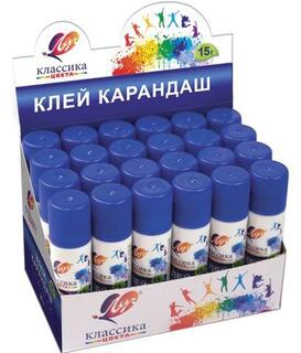 Клей-карандаш 15г "Классика" Луч 29С 1732-08