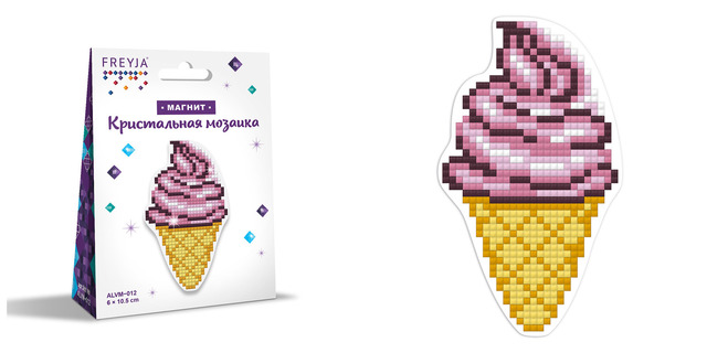 Мозаика алмазная "Уютное чаепитие" 19*14см на картоне,част. заполнение ALVS-043