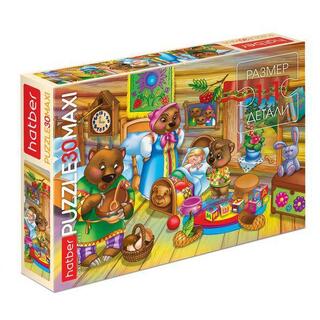 Пазлы Хатбер   30эл Maxi "Маша и медведи" 30ПЗ4_10707