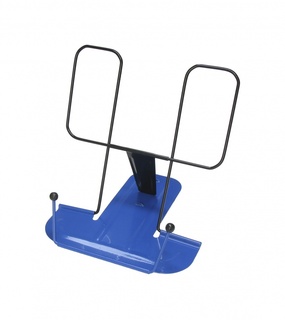 Подставка для книг "Глобус.Синяя" металл. 2Г-07-01