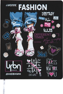 Дневник школьный 1-11 кл обложка гибкая "deVente.Fashion" иск.кожа 2021262