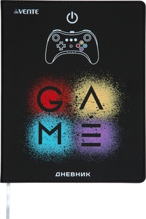 Дневник школьный 1-11 кл обложка гибкая "deVente.Game" иск.кожа 2021261