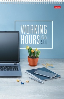 Блокнот А4   96л "Время управлять" спираль жест.подл. 96Б4В1сп_22418 066378 Хатбер