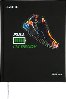 Дневник школьный 1-11 кл обложка твердая "deVente.Im Ready" иск.кожа 2021284
