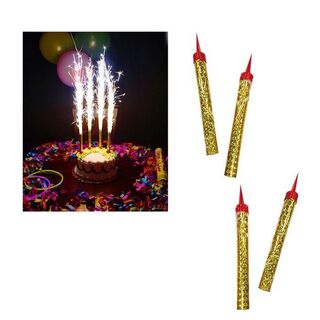 Набор фонтанов для торта 10см 30сек (4шт) дб003мф