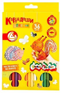 Карандаши 36 цв "Каляка-Маляка" трехгранные КТКМ36