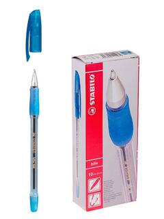 Ручка шариковая "STABILO.Bille 508 F " синяя 0,38мм грипп 508/41