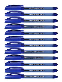 Ручка шариковая "Penac.Stick ball crysta" синяя 0,7мм грипп BA3402-03F