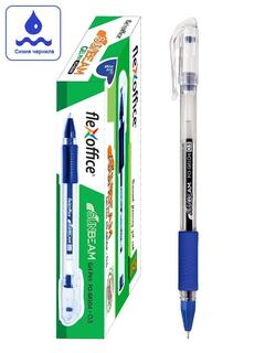 Ручка гель "Flexoffice sunbeam" синяя  0,5мм грипп FO-GEL04 BLUE
