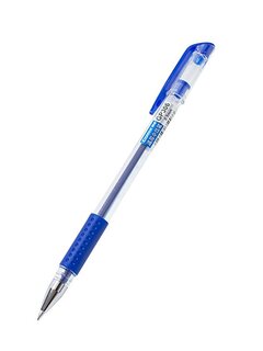 Ручка гель "Comix" синяя 0,5мм грипп GP306 BU