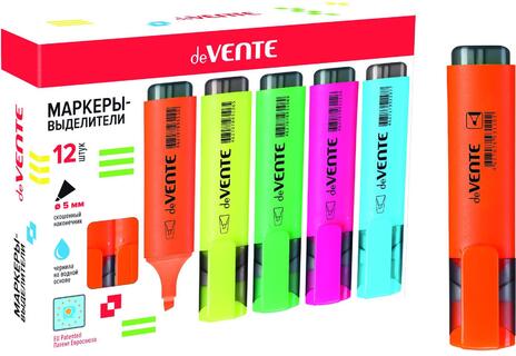 Текстовыделитель "deVente" оранжевый 1-5мм 5045317