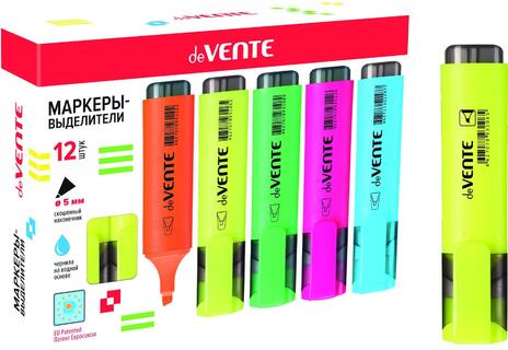 Текстовыделитель "deVente" желтый 1-5мм 5045315