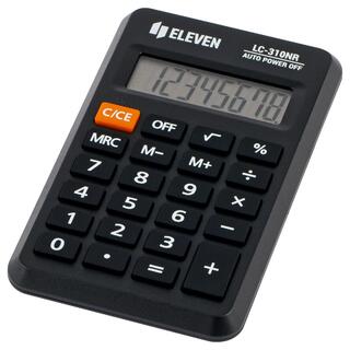 Калькулятор Eleven LC-310NR  8 разряд 69*114*14мм 339230