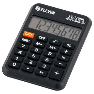 Калькулятор Eleven LC-110NR  8 разряд 58*88*11мм 339226