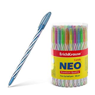 Ручка шариковая "Erich Krause.Neo Candy" синяя 0,7мм 47550