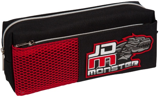 Пенал косметичка "deVente.JD Monster" 21*8*5см 1отд 1карман ткань молния 7025304