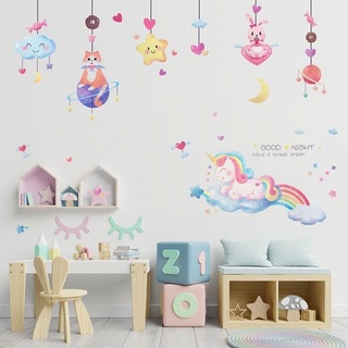Наклейки оформительские "deVente.Dreams about Unicorn" 60*90см 8002292
