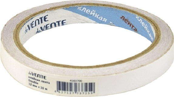 Клейкая лента двухсторонняя 12*10 "deVente" 4163700