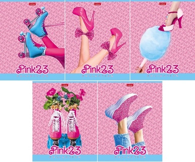 Тетрадь 48 л "Pink shoes" клетка 48Т5вмВ1 083780 Хатбер