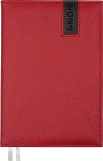 Ежедневник А5  352стр УЦЕНКА "deVENTE.Vertical" иск.кожа красный датир 2024 2232401