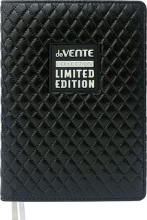 Ежедневник А5  320стр "deVente.Tailor" н/датир. черный 2234441 в коробке