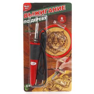 Прибор для выжигания "Мультиарт" 6 насадок A02739-R 223201